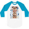 crazy totem 3/4 Sleeve Shirt