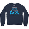 Only the Best Dads get Promoted to Papa Crewneck Sweatshirt