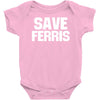 save ferris beuller beuler pop culture cult beuller's day off gift ret Baby Onesie