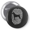 boxer fingerprint Pin-back button