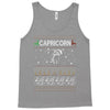 capricorn christmas ugly sweater Tank Top
