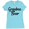 grandma bear Ladies Fitted T-Shirt