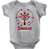 Zelda Glowing Sheikah Eye Baby Bodysuit