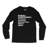 hobbit meals Long Sleeve Shirts