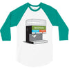 shaken or stirred 3/4 Sleeve Shirt