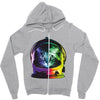astro cat Zipper Hoodie