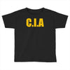 cia  funny  fashion fbi feds joke fancy dress Toddler T-shirt