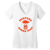 meepers Women's V-Neck T-Shirt