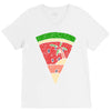 watermelon and beach V-Neck Tee