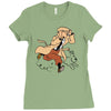 tintin Ladies Fitted T-Shirt