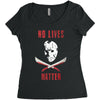 no lives matter 1 Women's Triblend Scoop T-shirt