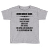 Super December Girl Toddler T-shirt