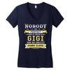 Nobody Is Perfect But If You Are A Gigi You Are Pretty Damn Close Women's V-Neck T-Shirt