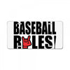 baseball rules License Plate