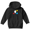clean bandit shapes geometric Youth Hoodie