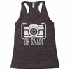 oh snap Racerback Tank