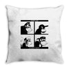 gorillaz Throw Pillow
