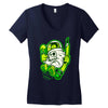 astronot Women's V-Neck T-Shirt