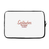 September Babe Libra Laptop sleeve