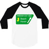 gps logo free exit 63 beach haven 3/4 Sleeve Shirt