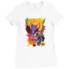 goldar &amp; rito Ladies Fitted T-Shirt