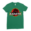 Maligator Ladies Fitted T-Shirt