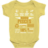 Born Pisces Multitasking Problem Solving Tees Baby Onesie