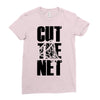 cut the net Ladies Fitted T-Shirt