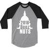 deez nuts for president 2016 3/4 Sleeve Shirt