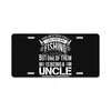 there aren't many things i love more than fishing but one of them is b License Plate