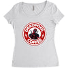 Deadpool Coffee Women's Triblend Scoop T-shirt