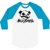 angry panda 3/4 Sleeve Shirt