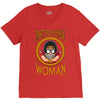 smart strong sensual woman V-Neck Tee