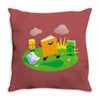 no jacket required Throw Pillow