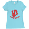 147. sign of winner 040 Ladies Fitted T-Shirt