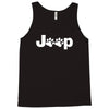 jeep paw sticker vinyl decal   car window truck bumper laptop cat dog Tank Top