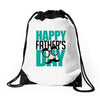 happy father&rsquo;s day 3 Drawstring Bags