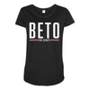 Beto For Senate Maternity Scoop Neck T-shirt