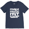 make music not war V-Neck Tee