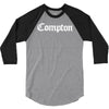 new compton gangster eazy e dr 3/4 Sleeve Shirt