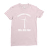 big fan Ladies Fitted T-Shirt