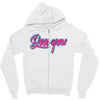 love you baby Zipper Hoodie