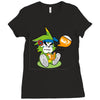 rufu  the green wolf Ladies Fitted T-Shirt