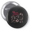 Women's March The Present is Female Pin-back button
