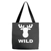 wild animal funny Tote Bags