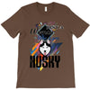 who loves husky T-Shirt
