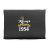 kings are born in 1954 Accessory Pouches