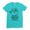 born to die, world a fuck Ladies Fitted T-Shirt