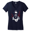 new retro 1980's Women's V-Neck T-Shirt
