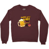 save water drink beer Crewneck Sweatshirt